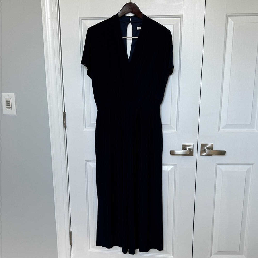 Sandra Darren Navy Blue Jumpsuit